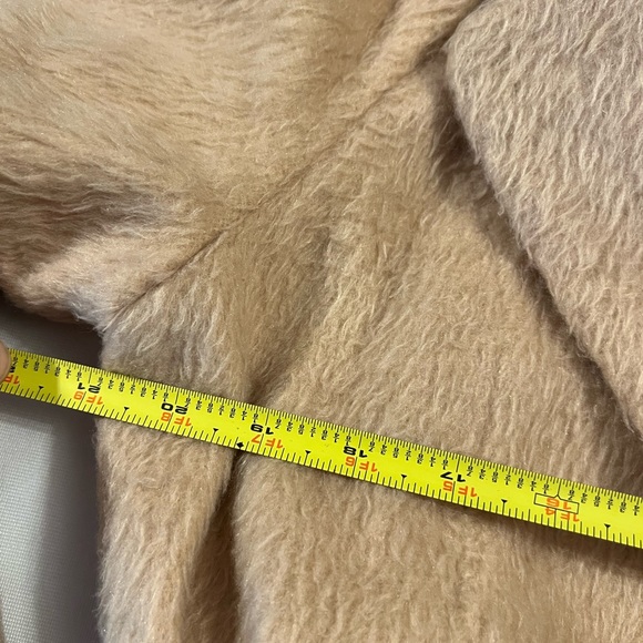 SNIDEL Coat Beige ONESIZE OS Tan Fall Winter Belted Coat Jacket Cozy S M L XL - Picture 4 of 11